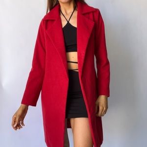 Red Coat FashionNova